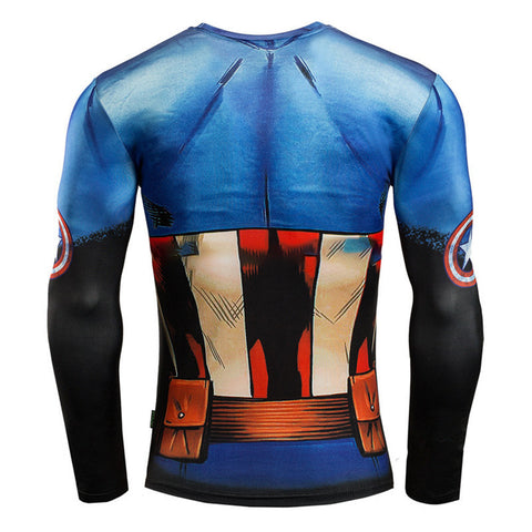 Awesome Long sleeve Fitness Compression Shirt for Men.