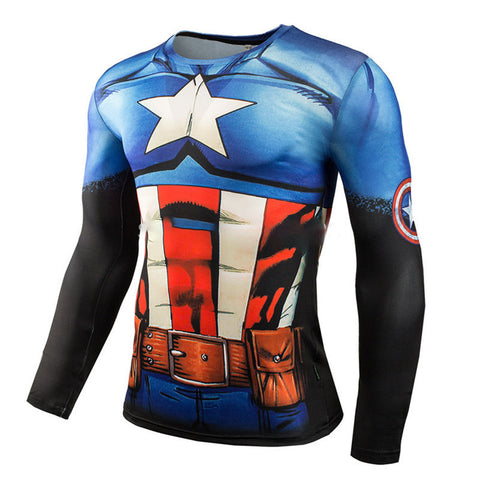 Awesome Long sleeve Fitness Compression Shirt for Men.