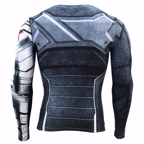 Awesome Long sleeve Fitness Compression Shirt for Men.