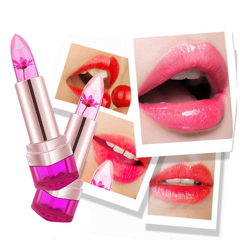 New Waterproof Longlasting color Lip Balm Jelly Moisturizer Lipstic