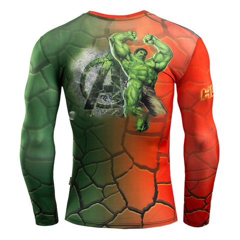 Awesome Long sleeve Fitness Compression Shirt for Men.
