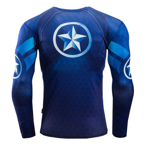 Awesome Long sleeve Fitness Compression Shirt for Men.