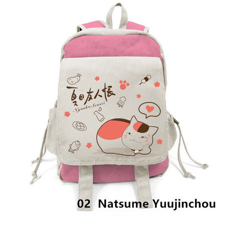 NEW Unique Cartoon Unisex Canvas Backpacks
