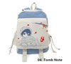 NEW Unique Cartoon Unisex Canvas Backpacks