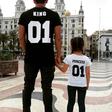 Royalty Family Matching T-shirts King, Queen, Prince, Princess