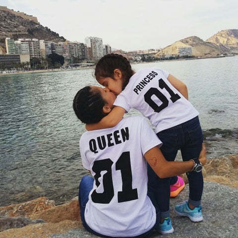 Royalty Family Matching T-shirts King, Queen, Prince, Princess