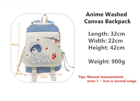 NEW Unique Cartoon Unisex Canvas Backpacks
