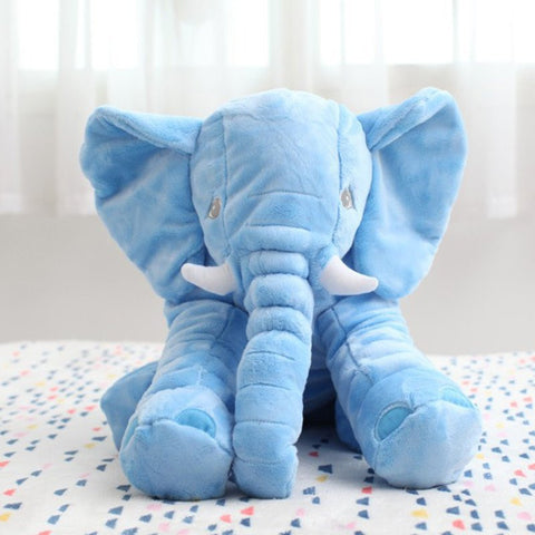 Large High Quality & Soft Elephant Plush Pillow