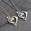 Heart-shaped Musical Note Pendant