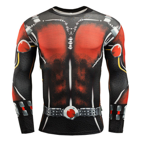 Awesome Long sleeve Fitness Compression Shirt for Men.