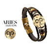 Genuine Zodiac Sign Bracelet