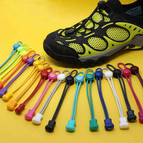Anti Untied Unisex Athlete Elastic Shoelaces