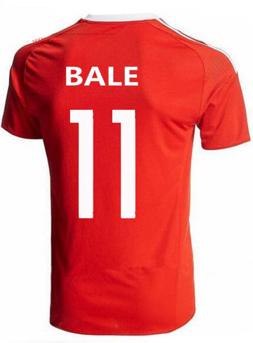 Gareth Bale Wales Football Shirt for Euro 2016