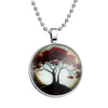 Glowing Pendant Necklace tree of life