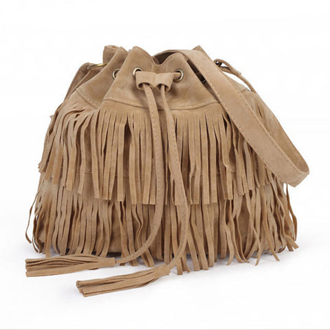 High Quality Tassel Women Shoulder Bag