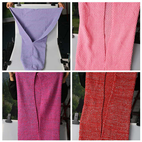 Handmade Comfy Mermaid Tail Blanket