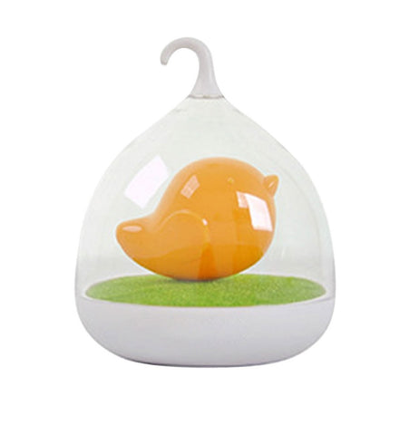 LED Bird in a Cage Lamp - Touch Control Dimmable Rechargeable Bedroom Night Light
