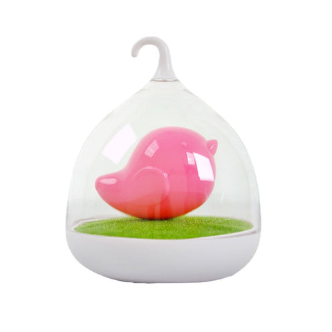 LED Bird in a Cage Lamp - Touch Control Dimmable Rechargeable Bedroom Night Light