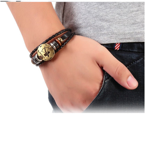 Genuine Zodiac Sign Bracelet