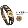Genuine Zodiac Sign Bracelet