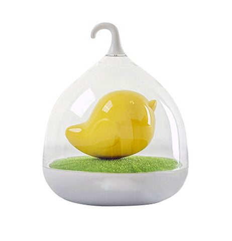 LED Bird in a Cage Lamp - Touch Control Dimmable Rechargeable Bedroom Night Light
